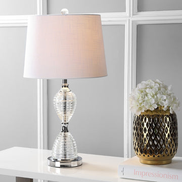 Aubrey 24" Crystal LED Table Lamp - JONATHAN Y